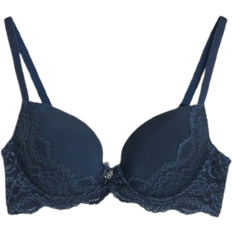 Cubus Padding Lace Bra - Navy Blue