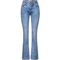 Bootcut - Damen Jeans Street One Bootcut Jeans - Light Blue Random