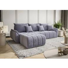 Fun-Möbel Osaka Light Blue Sofa 280cm 4 Seater