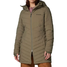 Columbia Jackets Columbia Women's Joy Peak II Mid Hooded Jacket - Stone Green