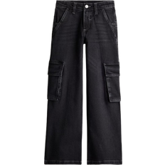 H&M Denim Cargo Pants - Black (1231258002)