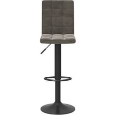 vidaXL 335753 Dark Gray Barstol 124.5cm