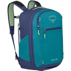 Travel backpack for men Osprey Daylite Expandable Travel Pack 26+6 - Blue Spikemoss/Alkaline