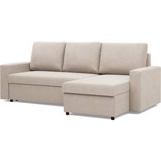 Mebligo Ecksofa Mit Schlaffunktion Beige Sofa Zweisitzer