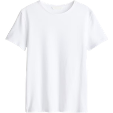 H&M Tight-Fitting T-shirt - White