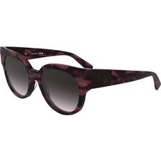 Solbriller Longchamp LO779S 234 53 Solbriller Kvinder - Textured Brown/Purple/Rose Pink