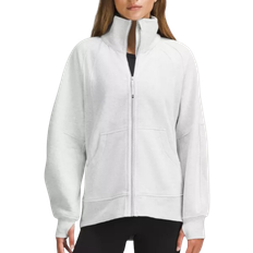 Lululemon Scuba Oversized Funnel-Neck Full Zip - Heathered Core Ultra Light Grey