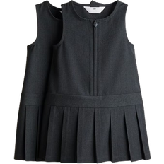 H&M School Dresses 2-pack - Dark Grey (1172538002)