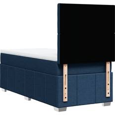 Senge & Madrasser vidaXL Med Madras 80x200 cm Stof Blå Kontinentalseng