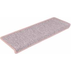 Pink Stair Carpets vidaXL Sisal Self-adhesive Pink 21x65cm