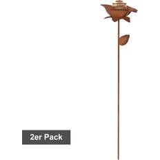 Star Trading Solcellsdekoration Oxida Blommor Dekoration 2st