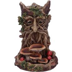 Nemesis Now Wisest Dryad Tree Spirit Green Man Backflow Incense Burner Brown Decorative Item