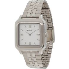 Gracieuse CW11907 Silver White 5-Link Strap