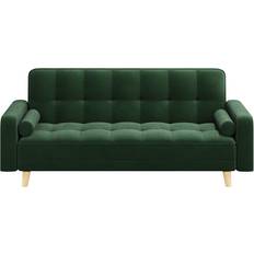 Yaheetech Clic Clac Green Sofa 185cm 2 Seater