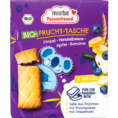 Vegetarisch Säuglingsnahrung Fruchtbar Kindersnack Pausenfreund Frucht-Tasche 132g 6Stk. 1Pack