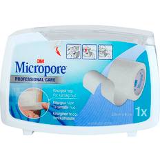 Micropore Micropore Tejp Vit Kirurgisk Tejp 25 mm x 9 m 1 st