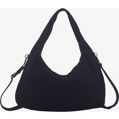 Peony Hobo Bag - Black