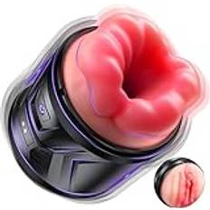 Sexleksaker Realistisch Vagina Blowjob Simulator Sexleksaker 10 Vibrationer