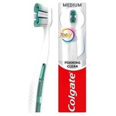 Colgate total tandpasta Colgate Total Foaming Clean Medium Manual Toothbrush