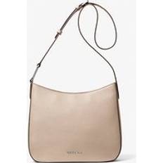 Michael Kors Kensington Large Pebbled Leather Crossbody Bag - Natural