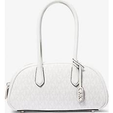 Michael Kors Väskor på rea Michael Kors Small Signature Logo Satchel - Grey