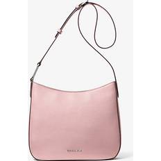 Michael Kors Kensington Large Pebbled Leather Crossbody Bag - Pink