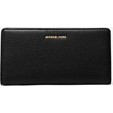 Michael Kors Plånböcker & Nyckelhållare Michael Kors Bryant Large Pebbled Leather Snap-Front Wallet - Black