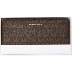 Michael Kors Plånböcker & Nyckelhållare Michael Kors Bryant Large Signature Logo Snap-Front Wallet - Brown