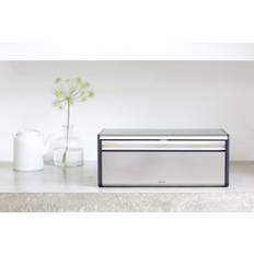 Brabantia Fall Front Bin - Black Bread Box