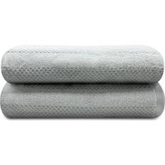 GC GAVENO CAVAILIA 100% Cotton Towels Set of 2 Bath Towel Grey