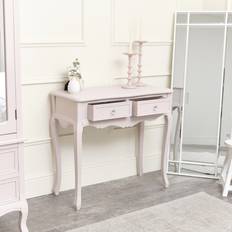 Pink Console Tables ClassicLiving Pink Dressing 80cm H x 90cm W x 40cm D Console Table