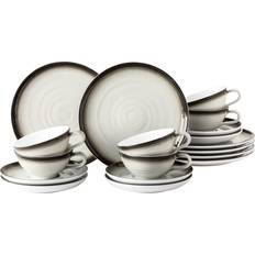Ophelia & Co Legros 18 Piece Dinnerware Service for 6 Corso 3 Seater Sofa Dinner Set 18pcs