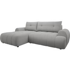Mirjan24 Ceibo Bäddsoffa Med Divan 3-sits Grå Soffa 3-sits