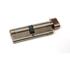 Brown Cylinder & Mortice Locks From The Anvil Polished Bronze 45 45 5pin Euro Cylinder