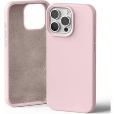 Mercury iPhone 16 Pro Max Mobilskal Silikon Rosa Sand