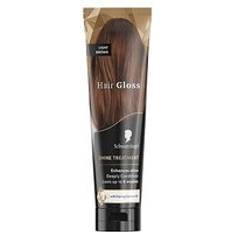 Semi-Permanent Hair Dyes Schwarzkopf Hair Gloss Shine Treatment Light Brown 150ml
