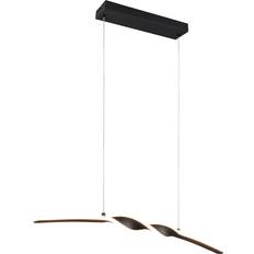 Reality Leuchten LED GINKO BHT 79x150x9 cm schwarz Pendelleuchte