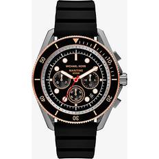 Watches Michael Kors Oversized Maritime Gunmetal and Silicone Watch