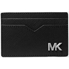 Korthållare på rea Michael Kors Saffiano Leather Card Case - Black