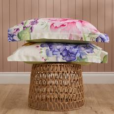 Pink Pillow Cases Voyage Maison Idalia Oxford Edge Pillowcases - Pink/Purple Pillow Case Purple, Pink