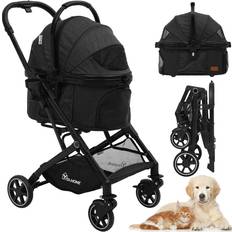 Balconera 3-In-1 Foldable Pet Stroller 103cm H x 56cm W x 73.4cm D