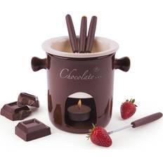 Excèlsa 7 Pieces Chocolate Fondue Set 13.8cm H x 12.8cm W