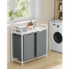 Laundry Sorter Light Grey 72cm H x 73cm W x 33cm D