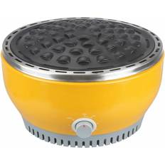 QLima Charcoal Table Grill 29cm Yellow