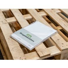Kuvertlagen Sengefabrikken Kuvertlagen Hvid 90x210 Lagen Hvid (210x90cm)