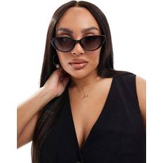 AIRE Amalthea Cat Eye Sunglasses - Black/Smokey Brown