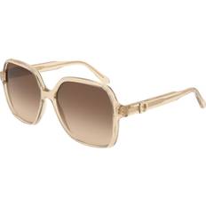 Solglasögon Ferragamo SF2069SE Sunglasses - Beige