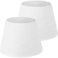 Navaris 2 Runda Lampskärmar För Bord E27 Sockel 16.2 cm Hög Lampskärm
