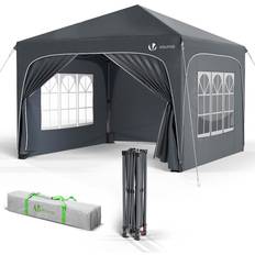 Pop up partytält Vounot 3x3m Pop Up Gazebo with Sides
