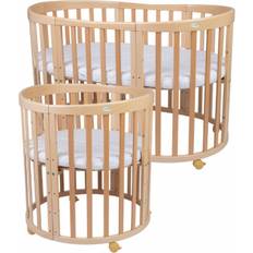 waldin Waldin OWAL Mobiles Babybett 7in1 mit Matratze